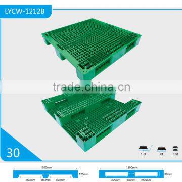 Factory Price Standard Size single side euro plastic pallet