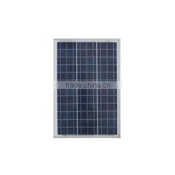 40w 18p poly-crystalline panel with TUV CE