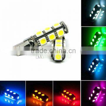 T10 13 smd 5050 led Canbus Error Free Car Lights W5W 194 13SMD LIGHT NO OBC ERROR Auto Wedge light Side lamp Clearance bulbs