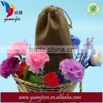 promtional gift packing stationery velvet bag