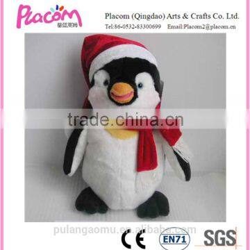 2016 wholesale Plush Christmas Penguin Toy,X-mas