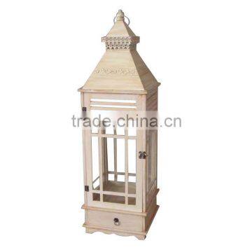 Hot Selling Antique Wooden Lantern With Drawer photo-2
