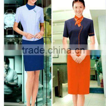 HOT selled hotel receptionest suit uniform