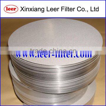 Sintered Titanium Powder Filter Disc