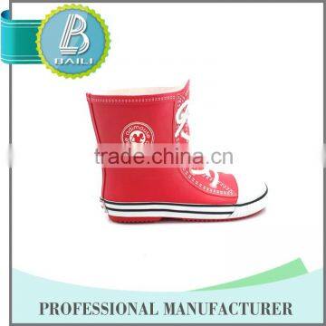New Products Low Price Removable 3d Picture Nude Sexy Girl Rubber Rain Boots