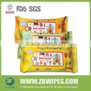 10CT Skin Cleaning Kids Travel Wipes BV FDA Approved