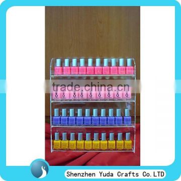 acrylic nail paints display stand case for nail polish bottle