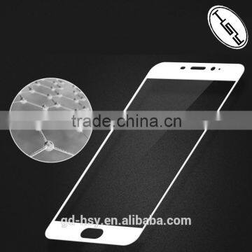 HUYSHE Tempered Glass for Meizu E 2.5D Full Cover Screen Protector for Meizu M E photo-2