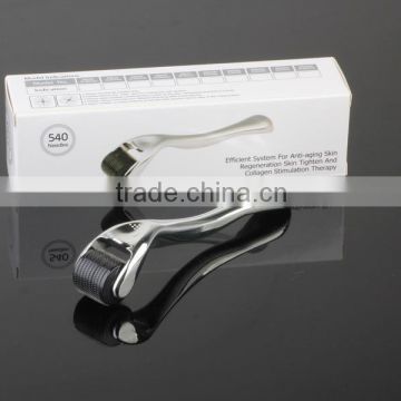 2015 Hottest ! Gold/Silver Handle Derma roller factory direct wholesale, Dermaroller DRS540 Roller for Skin Care