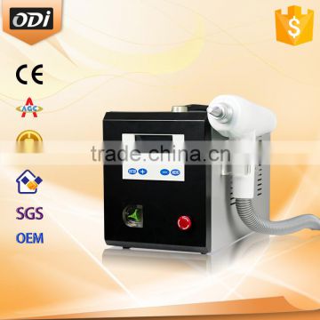 Pain Free 2015 OD-LS450 Multifunction Beauty Machine Tattoo Removal Portable Vascular Removal Nd Yag Q Switch Mini Laser Wart Removal Equipment