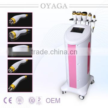 Luxury 5 In 1 ultrasonic cavitation vacuum Multipolar Bipolar RF beauty euipment Radio Frequency for Slimming S-009