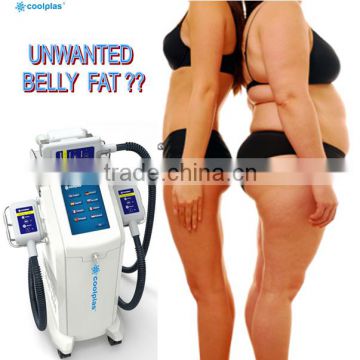 new technology Coolplas vacuum cooling beauty Machine ice freezing fat reduce body slimming device