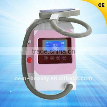 Tattoo Removal Laser Equipment New Style Pink ND YAG Q Switch Laser Machine Q Switch Laser Tattoo Removal Machine Aesthetic Laser Equipment