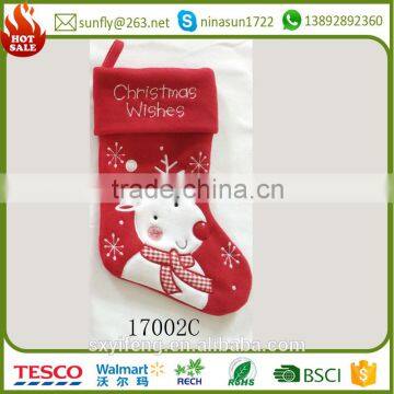 2016 Hot sale Christmas stockings.Christmas gift bag ,Christmas decorations,Christmas Socks