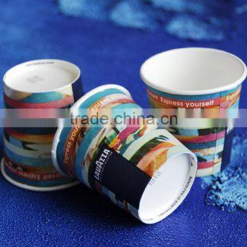12oz Biodegradable Pla Printed Coffeecups Handle Paper Cup photo-2