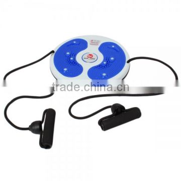 Kawachi Twisting Disc Massage Body Exercise with Rope-Blue