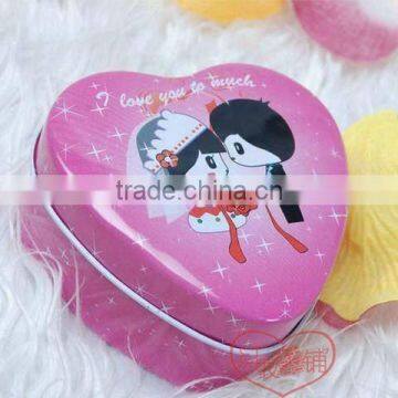 Heart Box Tin For Chocolate,Beauty Heart Box Tin,Fine Heart Box Tin For Chocolate