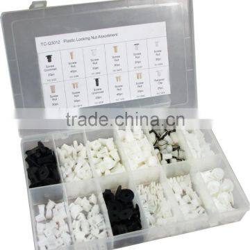  TC 350pc Plastic Locking Nut Assortment