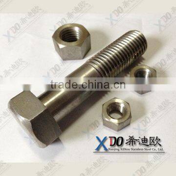 Alloy600 N06600 EN 2.4816 Stainless Steel Nut Bolt Allibaba Com