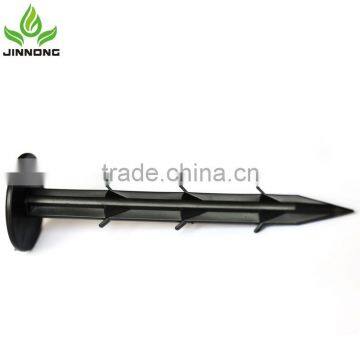 Taizhou Manufacture Black PP Plastic Ground Nails for Fixing Ground Cover photo-6