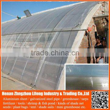Hot Sell 200 micron agricultural uv protection blue greenhouse pe plastic film , polyethylene pe plastic protective film roll