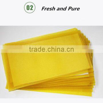 100% Pure Organic Beeswax Comb Foundation Sheet photo-2