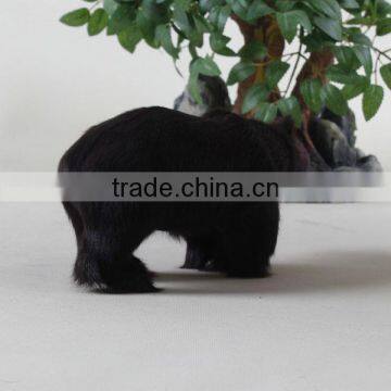 Realistic Stuffed Animals Real Fur Polar Bear photo-5