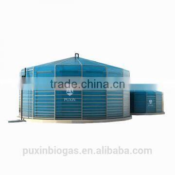 Waste to Green Energy and Fertilizer 260m3 Biogas Plant