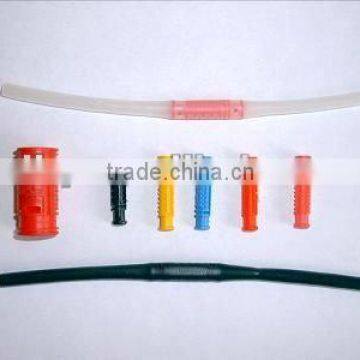 inner inlay cylindrical dripper irrigation pipe with round drippers/emitters