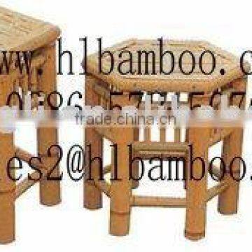 little natural folded bamboo chair