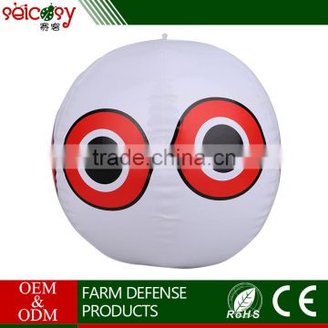 2016 new design bright colors eco-friendly frighten balloon bird