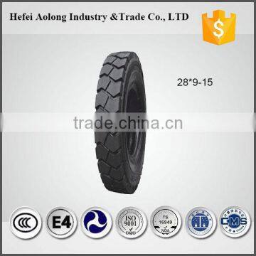 Top brand China solid tyre for forklift 28*9-15