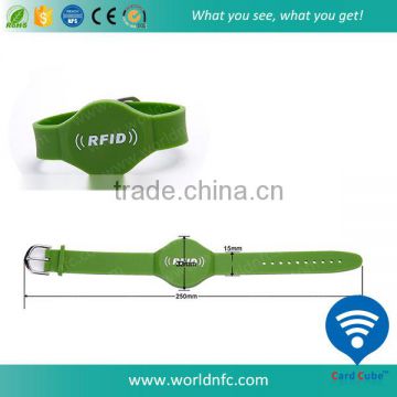 Good Quality 13.56MHz ISO 14443A Ultralight NFC PVC Wristbands