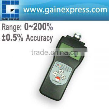 Digital Moisture Meter Tester for Foam Materials with 3 Color Coded LED Lights 0~200% Range