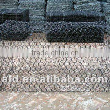 Gabion mesh basket,hexagonal gabion mesh box,pvc flood barriers