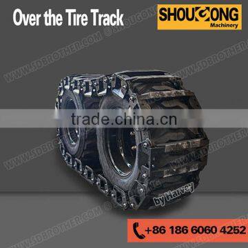 Over The Tire Track Steel Tracks for Skid Steer Loader