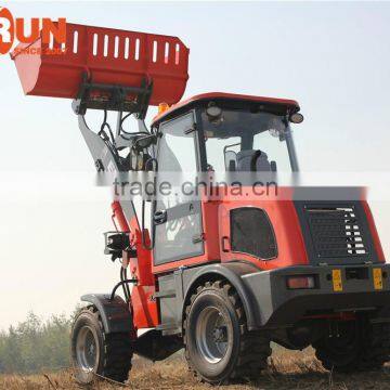 Small Multi-Function Wheel Loader 1.5 Ton Everun Brand Machinery With Luxury Cabin photo-3