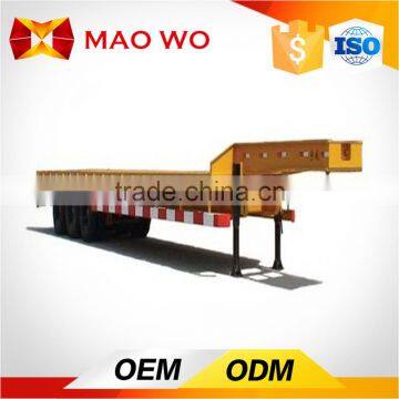 MAOWO 2 Axle 30 Ton Low Flatbed Semi Trailer for Excavator Transport photo-4