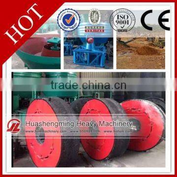 HSM CE CIQ wet pan mill for gold ore mining from china factory