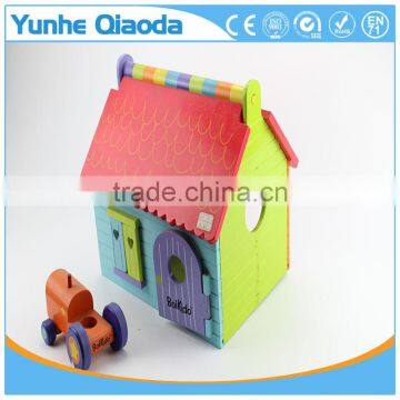 Early Learning Wooden Play Toys House Packing House Toy photo-3