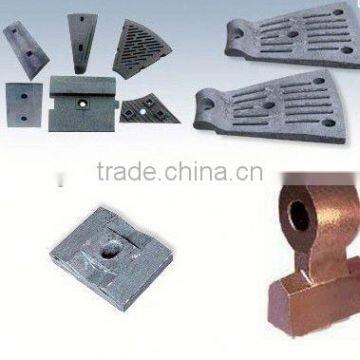 2014 high quality alloy shredder hammer