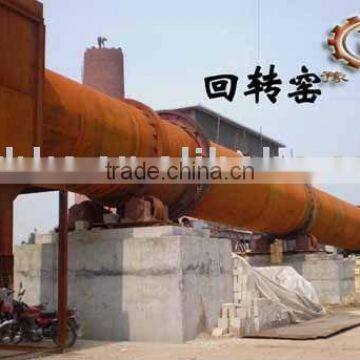 rotary kiln incinerator with shaft preheater and cyclone preheater