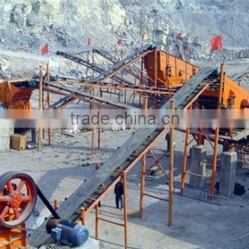 Granite/basalt/riverstone quarry crushing plant from 50-500t/h