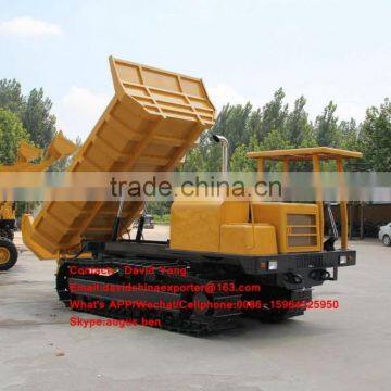 6tons Crawler Dumper Tracked Carrier in Stock photo-3