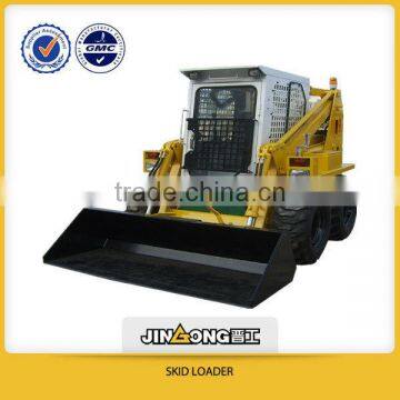 Rated load 1000kg, China bobcat loader, JGM JC80 Skid Steer with CE and EPA and GOST Series,