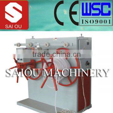 plastic pipe coiling machine