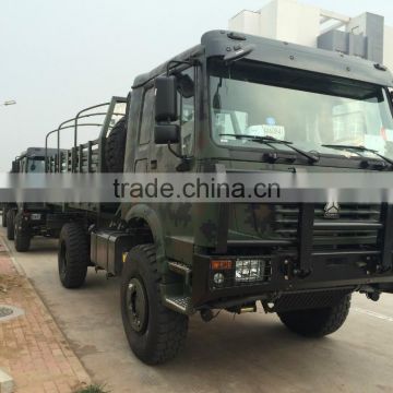 QINGZHUAN HOWO 4x4 cargo truck for military manufacturer trucks for sale