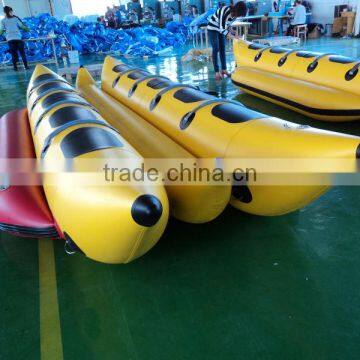 pvc inflatable banana boat 10 person