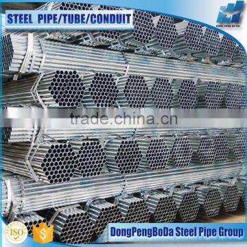 21.3*2.6mm CHS AS1163 galvanized steel pipe for irrigation