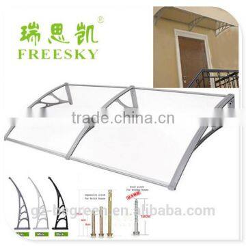 Door and Window Polycarbonate Blue Plastic Awning photo-2